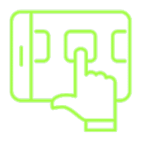 icon of finger clicking